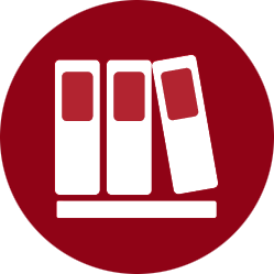 Icon of Red and white Category Code Lookup books.